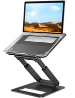tounee Laptop Stand for Desk Adjustable Height, Telescopic Computer Stand