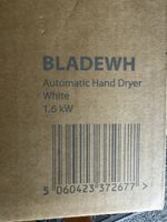 Hyco Blade 1.6 kW Automatic Energy Efficient Hand Dryer White 