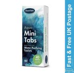 Clean Tabs Mini Tabs x 40 Drinking Water Purification Tablets Caravan -CL640