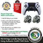 PS5 DualSense Edge STICK Drift Repair - PS5 GuliKit TMR Stick Upgrade Drift FIX