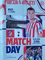 2026 ATLETI ATLETICO MADRID v SPURS TOTTENHAM HOTSPUR CHAMPIONS LEAGUE PROGRAMME