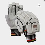 Gunn & Moore Rival 909 Cricket Batting Gloves Pair White/Black One Size LH