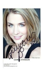 Gemma Atkinson Actress & Model Signed 5x3 Col Photo Autographed