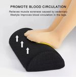Foot Rest for Under Desk for Office Cushion Ergonomic Foot with Memory Foam