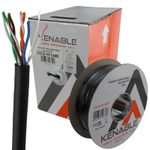 External CAT5e Outdoor Stranded COPPER Ethernet Cable Reels UTP for CCTV/POE