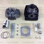 Cylinder Barrel Kit for Suzuki LT50 Piston, Gasket, Head / LT 50 Quad 1987-2006