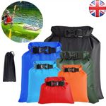 6X Waterproof Dry Bag Storage Sack Set Hiking Camping Kayaking Fishing 1.5-8L UK