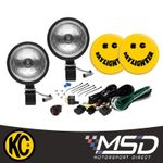 KC HiLiTES 6 Inch Daylighters Halogen 100W Lamps - Pair - Motorsport