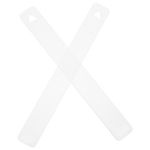 Reusable Acrylic Clay Texture Ruler with Precise Thickness Control for Home Use