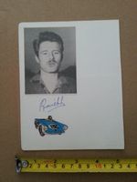 LUCIEN BIANCHI + GEORGES HARRIS? (Le Mans Driver) Signed / Autographs F1 etc