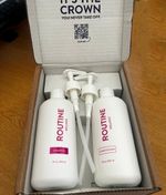 Routine Wellness shampoo & conditioner - 414ml each - Rose hips - thinning hair