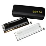 EASTTOP 12Hole Chromatic Harmonica Dreamer 2.0 Phosphor Bronze Reed Mouth Organ