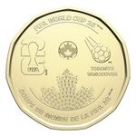 2026 FIFA World Cup $1 Coin 🇨🇦 Colour & Non Colour UNC IN HAND UK