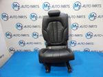 BMW X5 SERIES REAR SEATS RIGHT DRIVER SIDE ELECTRIC HEATED G05 LEATHER BLACK