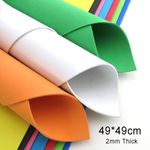 49cm*49cm EVA Craft Foam Sheets Childrens Kids Art & Crafts 2mm thick Color
