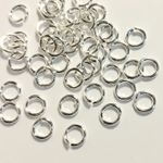 925 Sterling Silver OPEN Jump Rings Heavy Round 3mm 4mm 5mm 6mm 8mm 10mm