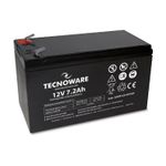 Tecnoware 12V 7.2Ah Sealed Lead Acid Battery for UPS & Security Systems