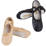 Pink Ballet Shoes Dance Shoe - Full Leather Sole Child & Adult Sizes Ballet Pump