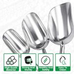 Aluminium Flour Scoop, Ice, Sweets, Dry Food, Cereal Scoop, Bar Equipment, Chip