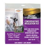 Stormguard Double Glazing Window Insulation Kit Shrink Draught Excluder 12 m²
