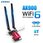 Fenvi AX900 WiFi 6 PCIe Card 900Mbps Dual Band Bluetooth 5.4 for PC Win 10/11"