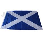 5ft x 3ft Large Scottish Flag Scotland with EYELETS Rugby Football St Andrew's