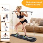 Multifunctional Fitness board pilates Reformer Set For Home Workouts Body Gym BU