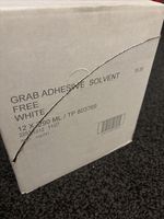 12 Box Soudal Grab Adhesive Solvent Free White 290ml
