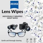 Zeiss Optical Moist Lens Cleaning Wipe Glasses Camera Phone Screen 1 to 500 Wipe