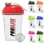 Shaker Bottle 500ml Protein Blender BCAA Mixer Water Bottle Cup with Ball Whisk