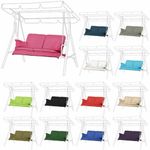 Replacement Swing Seat Hammock Cushions Set 2 & 3 Seater Sizes Garden Seat Pads