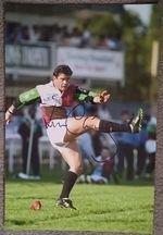will carling harlequins converts points for the team signed 12x8 photo