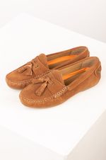 Ladies Tassel Driving Loafers Women's Suede Footwear Country Equestrian Rydale