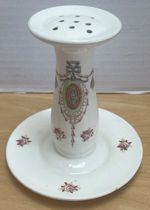 Vintage Devon Ware Pendant Ceramic Hat Pin Posy Holder
