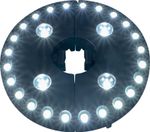 Battery Powered Parasol Light Umbrella Wireless Outdoor 28 LED Hook Clamp Bright