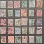 British Empire / Commonwealth collection of 30 used QV stamps