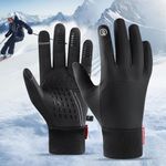 Men Women Thermal Winter Gloves Waterproof Windproof Touch Screen Warm Gloves