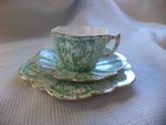 1894-1910  Shelley Wileman Foley Snowdrop  Cameo Trio