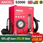 S3000 EVAP Smoke Machine Leak Detector Fuel Pipe Vacuum Gas Leak Smoke Tester UK