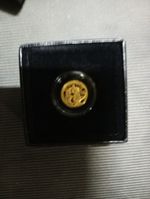 Hattons of London Solid Gold 1/8 Sovereign Coin D-Day 80th Anniversary Proof