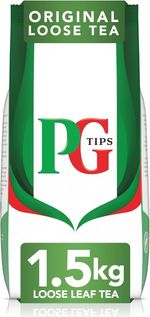 PG Tips Original Loose Leaf Black Tea 1.5KG Refreshing And Flavourful Black Tea