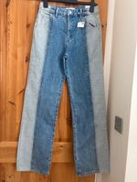 bnwt Mango two tone jeans uk6