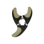 SURFBOARD FINS Honeycomb FCS Fit Surf Fin,G5/M5 Thruster Set Blue Hexcore