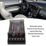 _2Pcs 2 Way Car Audio Crossover Overcurrent Protection Heat Dissipation Speaker