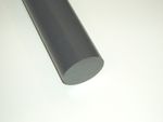 various larger diameter PVC Rod  available in Grey, Red and Black