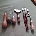 Antique tools   wood Diamond Glass Cutters Victorian/Edwardian tools 