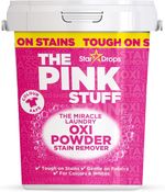 The Pink Stuff Miracle Laundry Oxi Powder Stain Remover for Colours 1kg