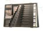 Wrench Organizer 28 Slot SAE + Metric Tray for Toolbox - Fits 2 in Drawers Black