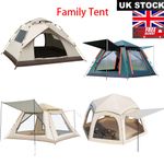 Family Full Automatic Instant Pop Up Camping Tent Outdoor Hiking Shelter Travel