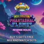 Pokémon Phantasmal Flames - Reverse Holo Singles - Choose Your Card